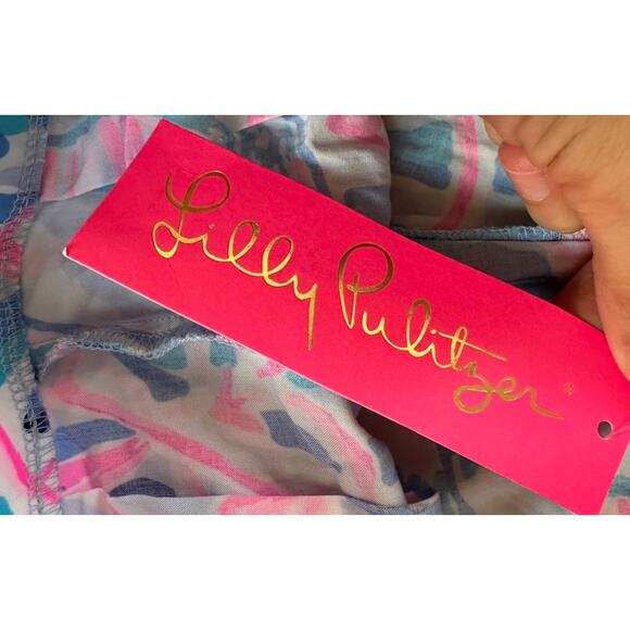 NWT $78 Lilly Pulitzer Neilah Shorts Size XS Women’s Blue - Picture 5 of 11